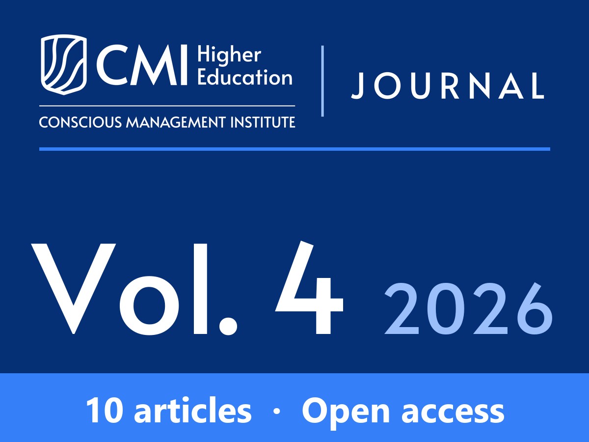 Cover of Conscious Management Journal Volume 4