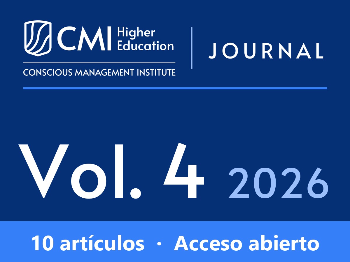 Portada del volumen 4 de Conscious Management Journal
